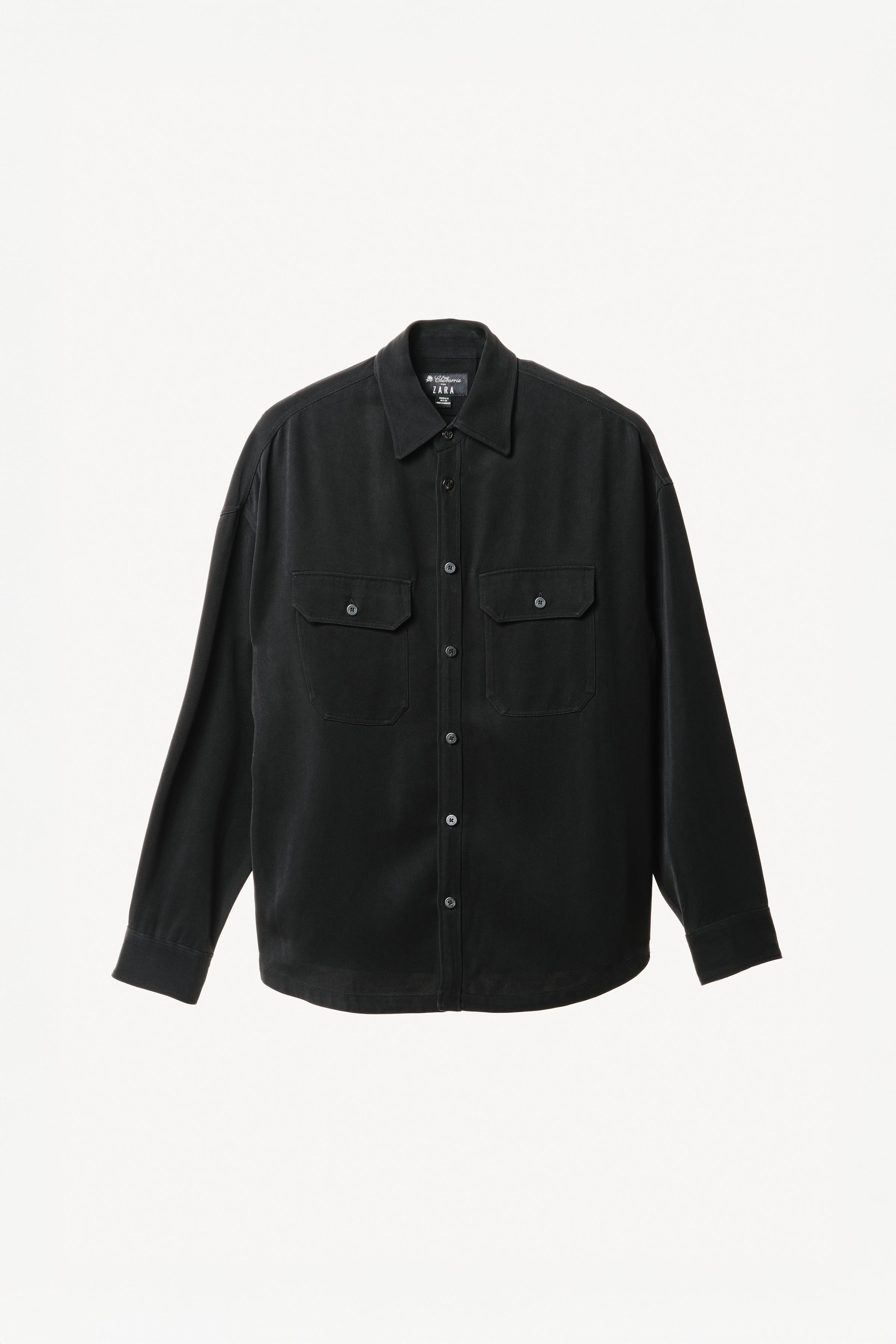 WILLY CHAVARRIA X ZARA FLUID OVERSHIRT